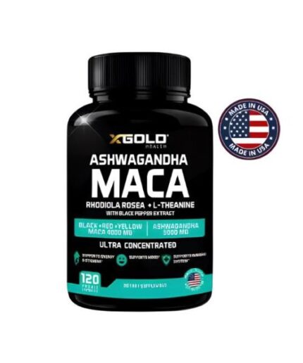 X Gold Health Ashwagandha & Maca Root