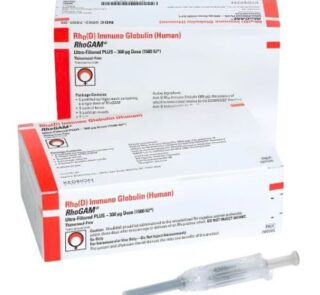 Anti-D Immunoglobulin RhoGAM 300 mcg Injection (2)